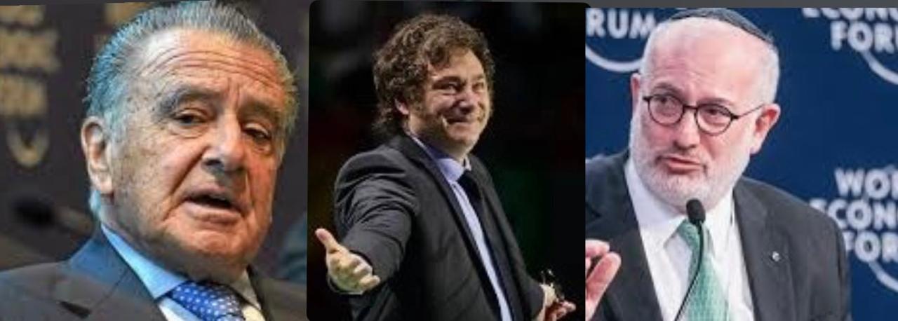 Eurnekian y Elsztain, junto al Presidente argentino Javier Milei