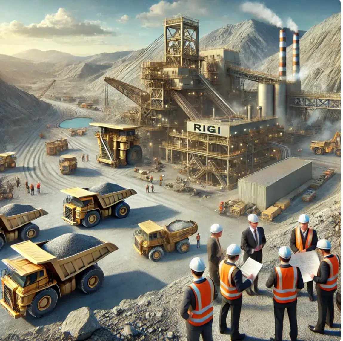 Gráfico conceptual de inversiones RIGI y minería en Argentina.