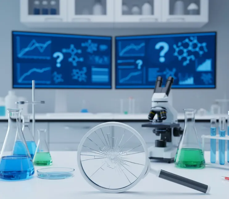 Imagen que visualiza la ausencia o escasez de investigación y desarrollo (I+D) en la minería de San Juan, sector público y privado.