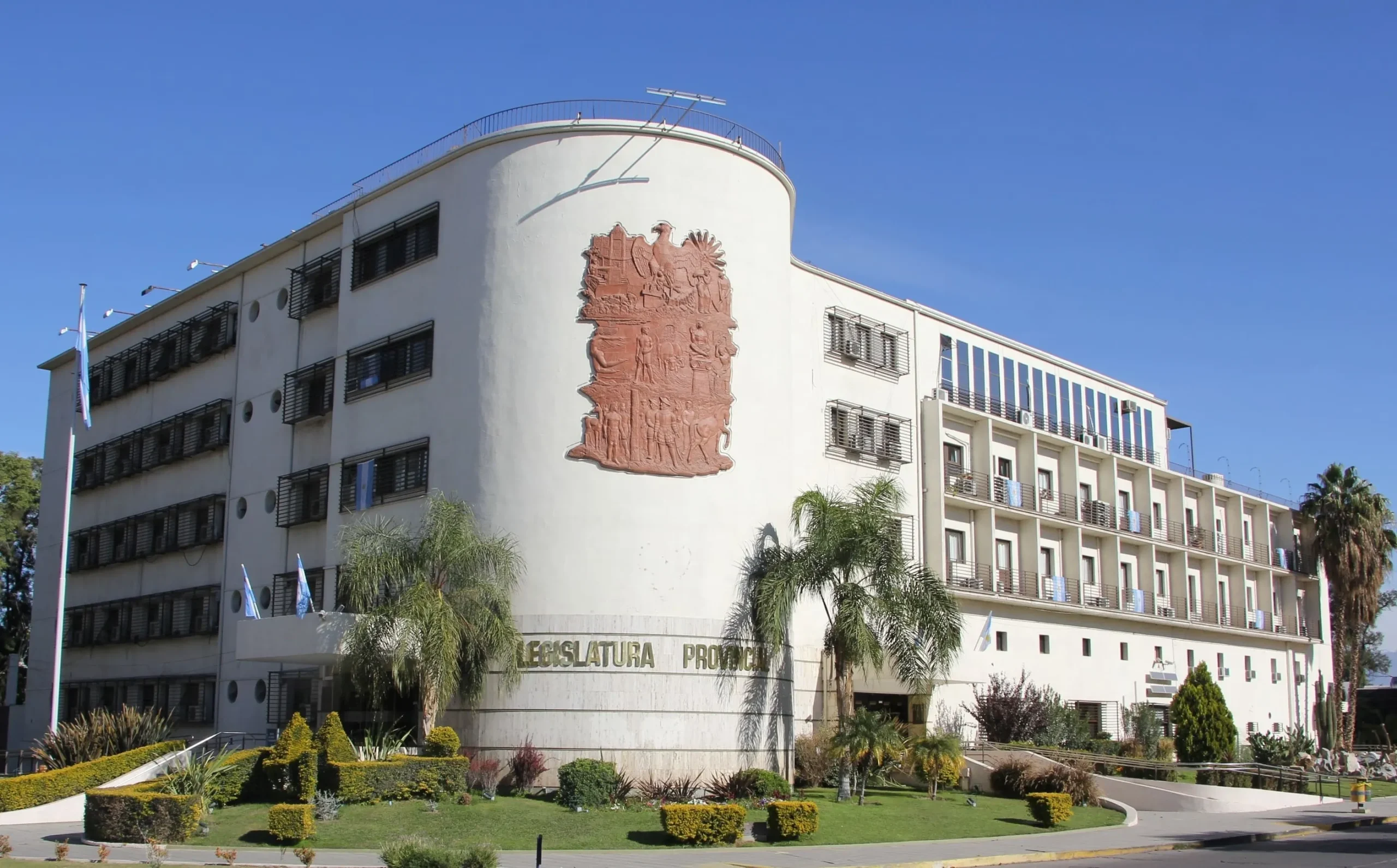 Fachada de la Legislatura de San Juan