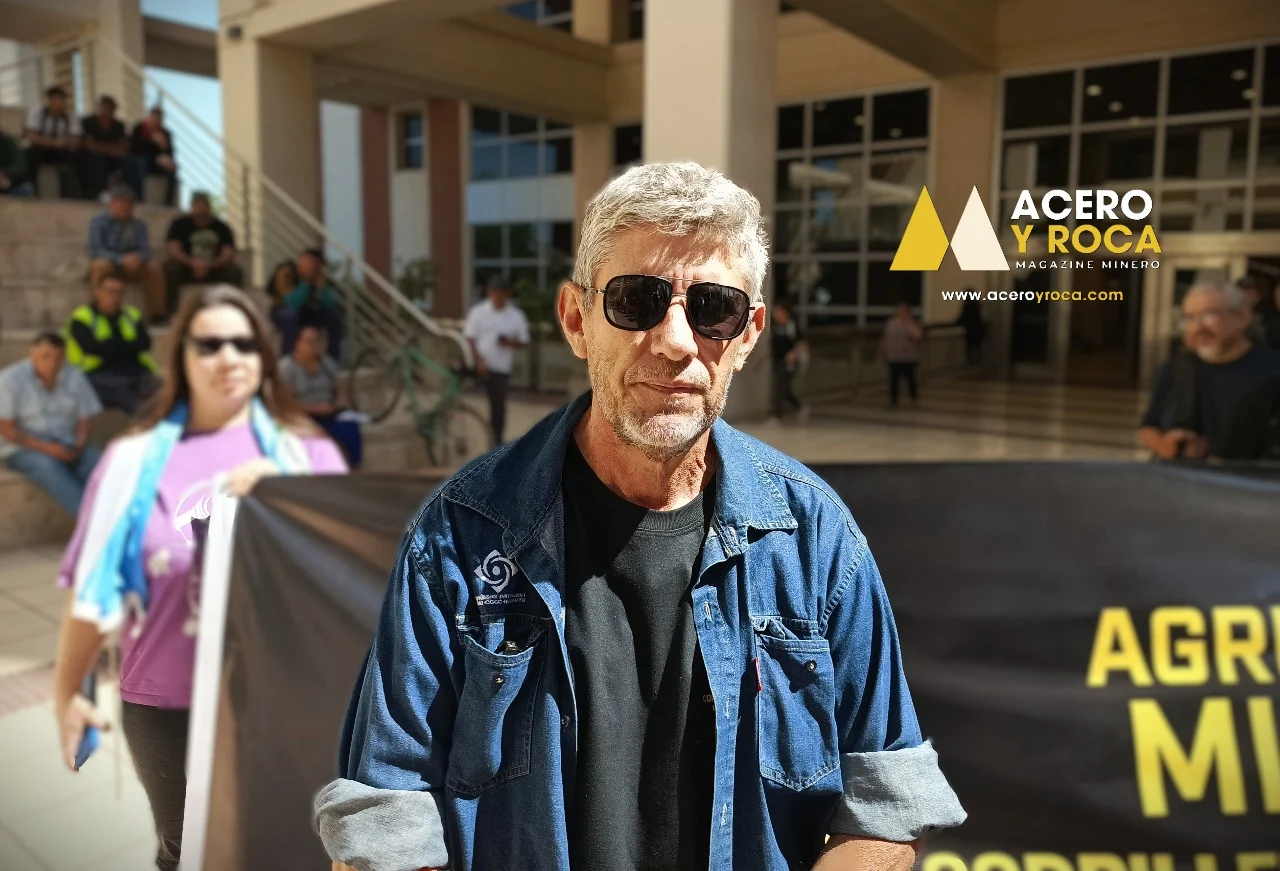 Patricio Páez, referente de la Asociación Minera Cordillera de los Andes