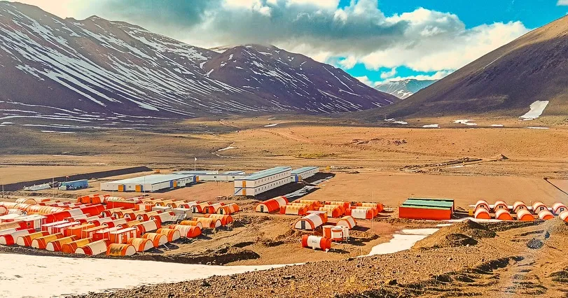 Vista aérea de Los Azules