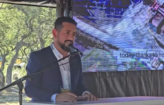 Cristian Pinto gerente de Basalto SRL San Luis.