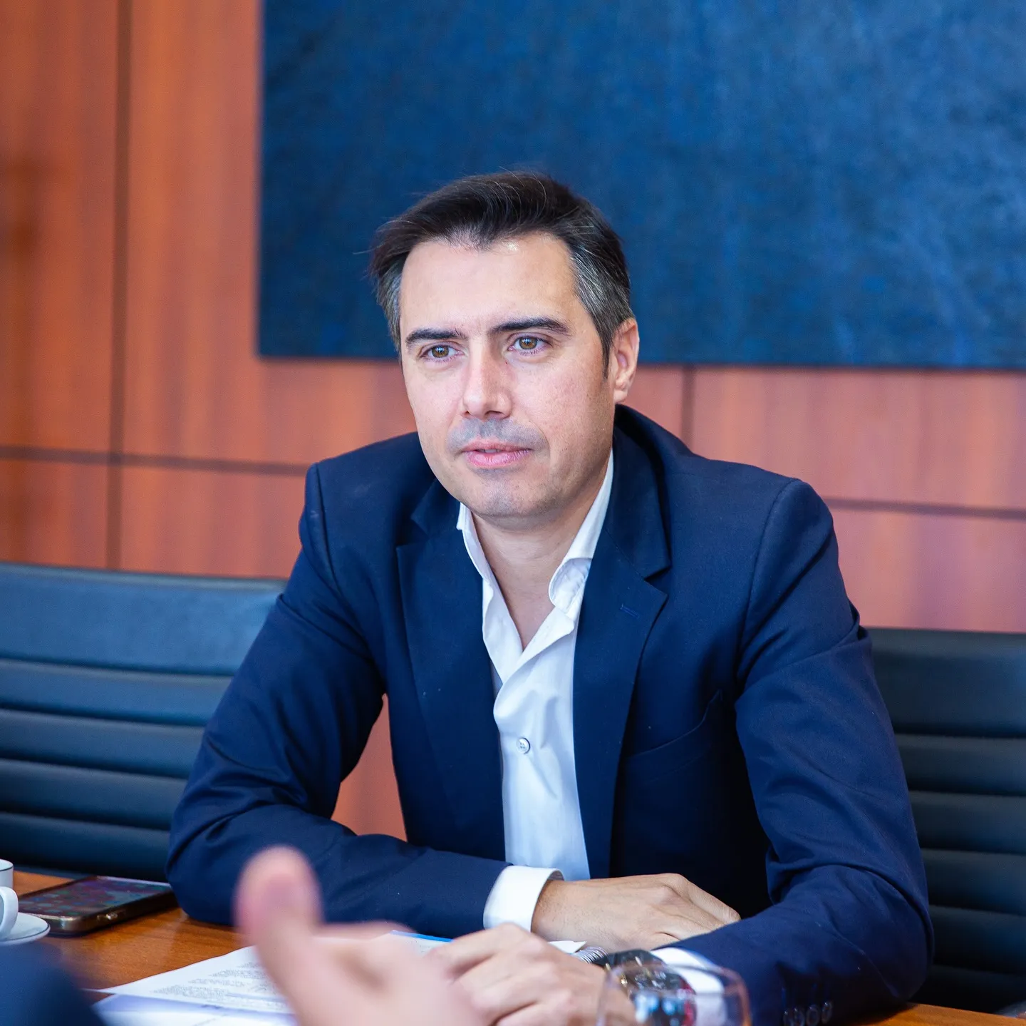 Luis Rueda presidente del Partido Bloquista de San Juan.