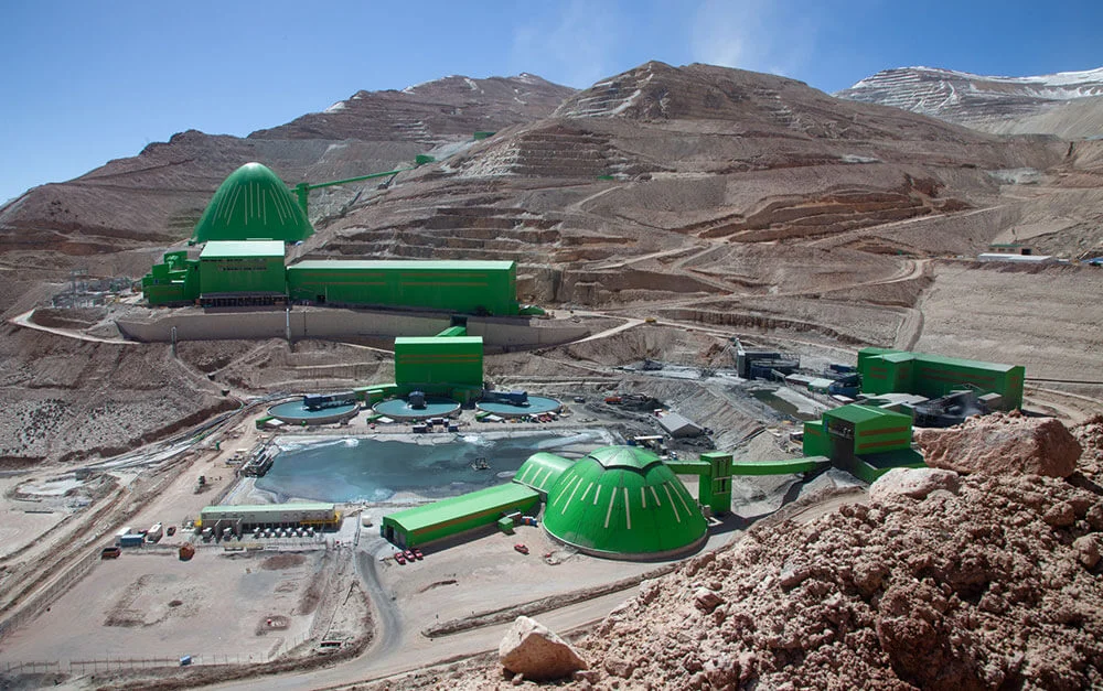 Operación minera de Lundin en Chile 