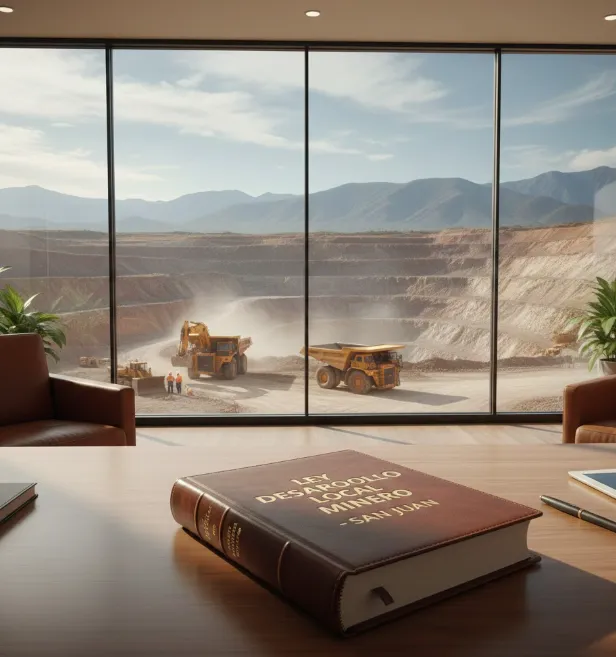 Imagen representativa de la Ley de Desarrollo local. Imagen ilustrativa de ACERO Y ROCA