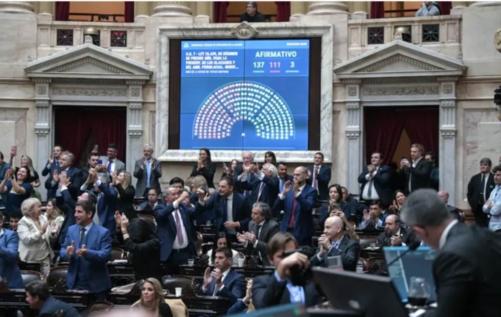 Diputados sanjuaninos debate Ley de Glaciares Peluc Chica Andino.