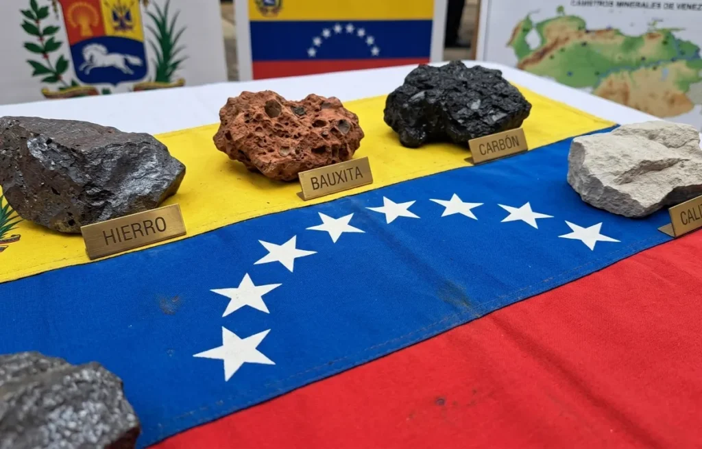 recursos minerales en Venezuela sin explotación industrial. Imagen ilustrativa: ACERO Y ROCA.
