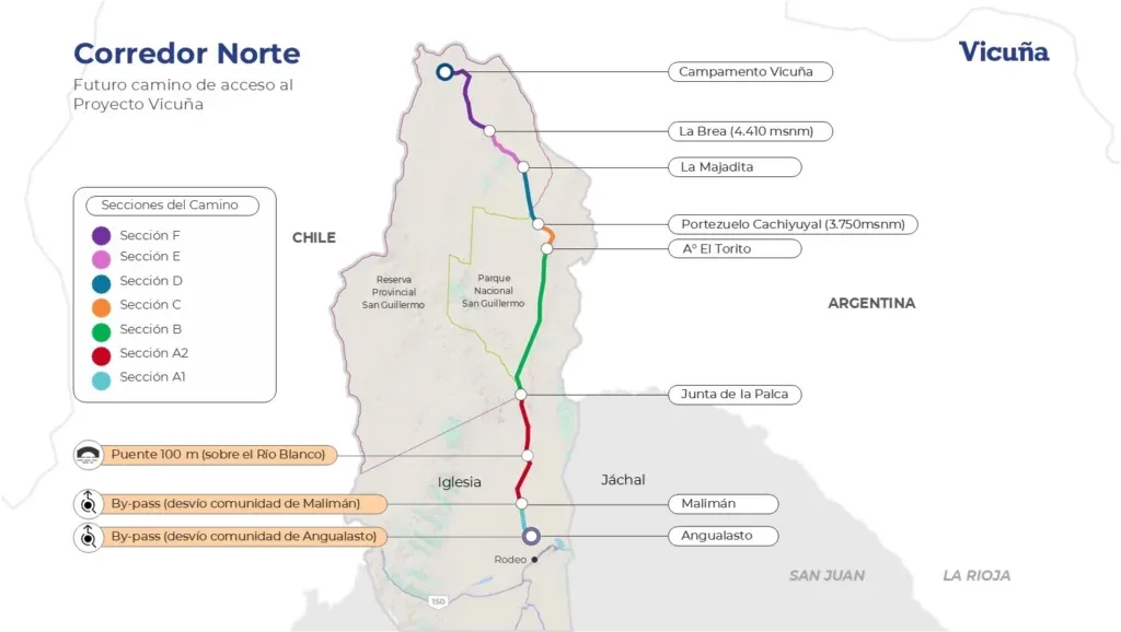 Infografía de la obra de Vicuña.