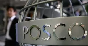 Logo institucional de la empresa surcoreana Posco, controlante del proyecto de litio Hombre Muerto Norte.